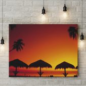 tropical_sunset_poster_1