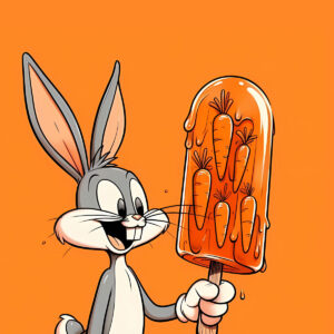 Bugs Bunny carrots morcovi